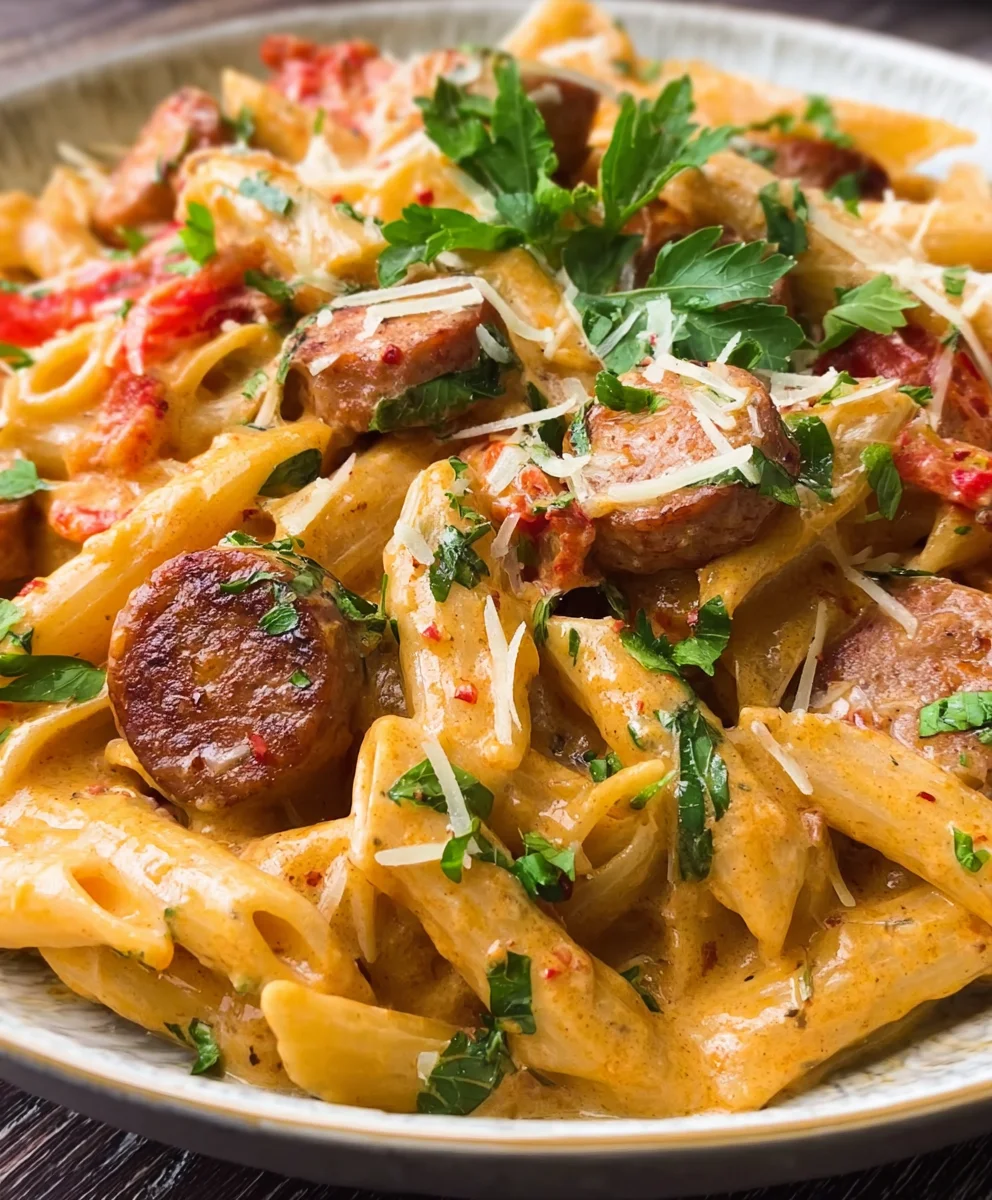 One Pot Creamy Cajun Beef Pasta Quick Dinner