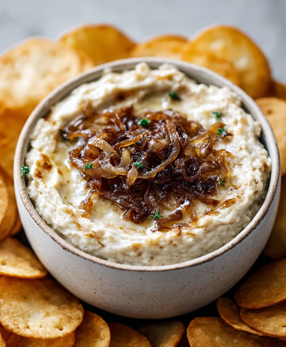 Gordon Ramsay Caramelized Onion Dip - The Best Recipe