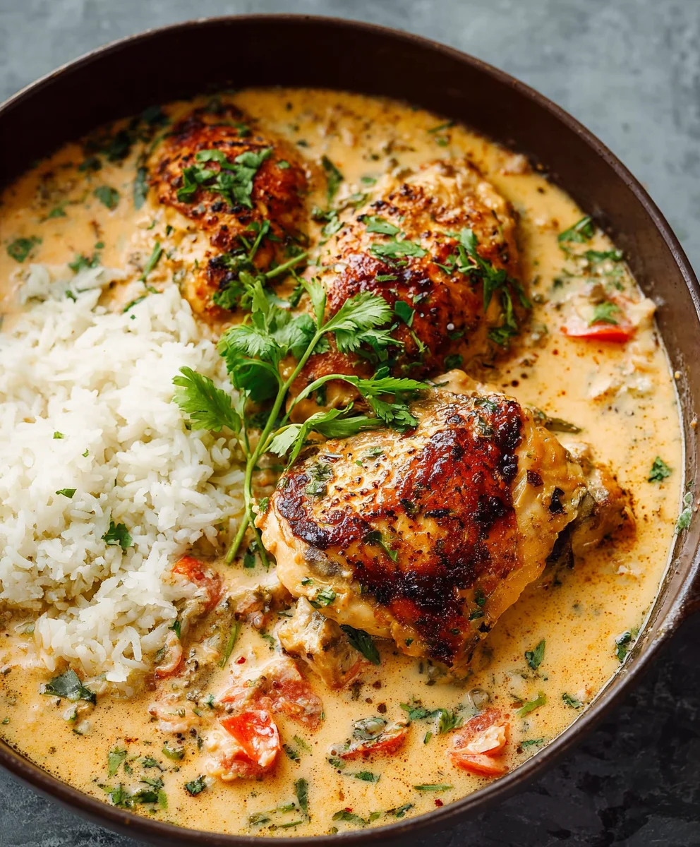 Creamy Coconut Milk Chicken-Easy & Delicious Recipe