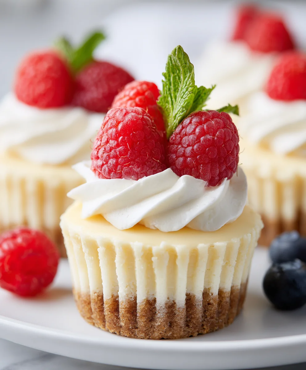 Best Mini Cheesecakes-Easy Delicious Dessert