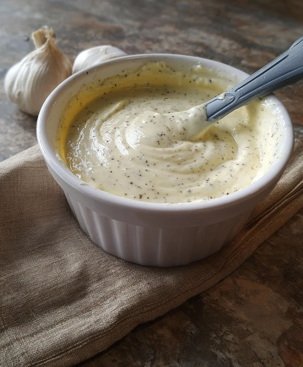 Easy Homemade Aioli Recipe - Creamy Garlic Sauce
