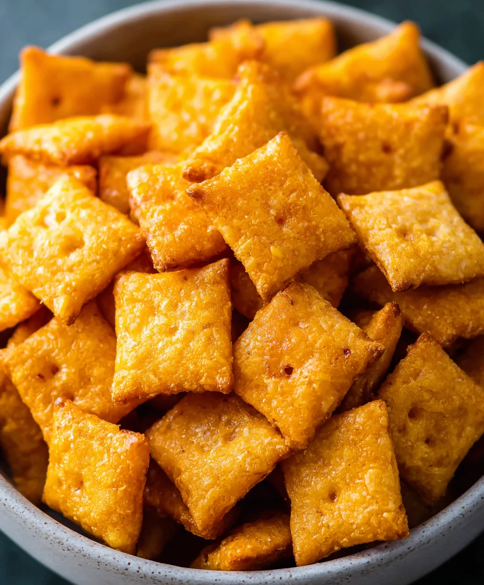 Easy Homemade Cheez-Its Recipe - Delicious Snack