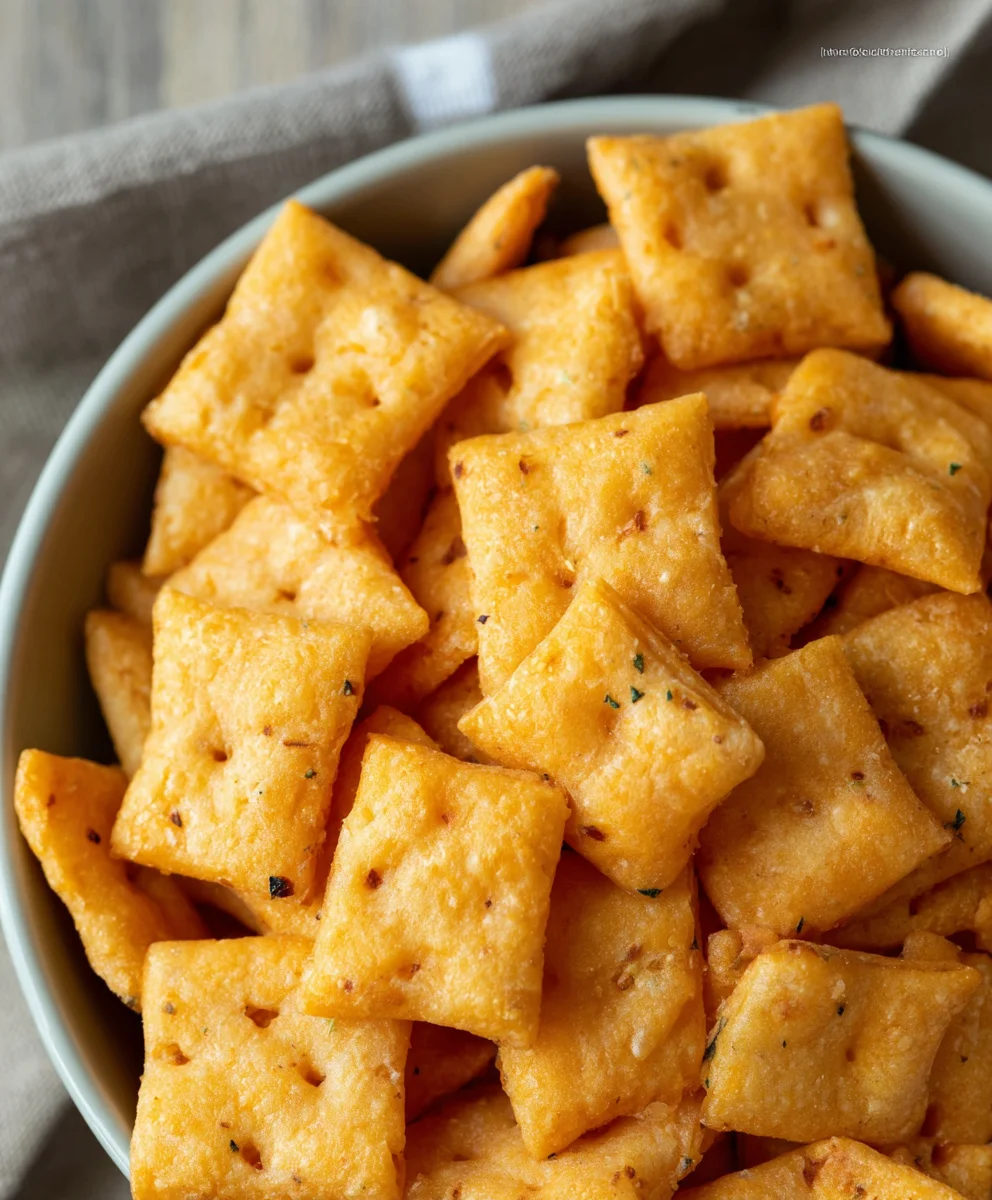 Gluten-Free Cheez-Its Recipe - Cheesy Snack Crackers