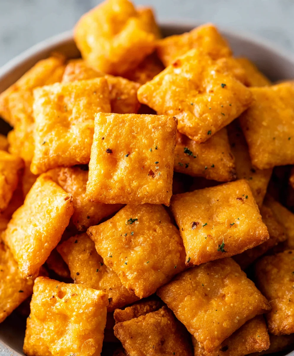 Easy Homemade Cheez-Its Recipe - Delicious Snack