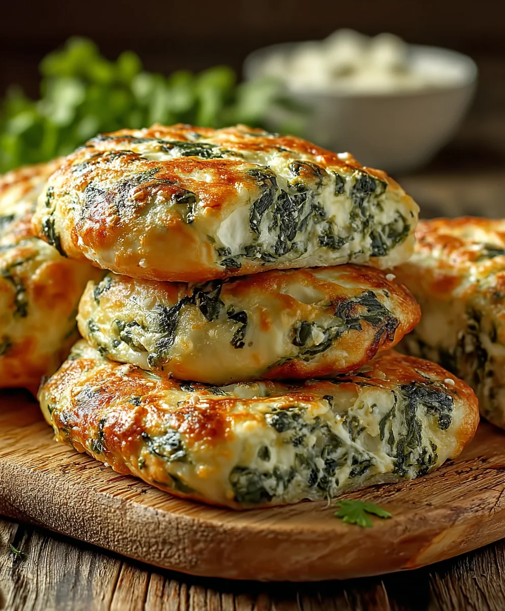 Easy Spinach Cottage Cheese Flagels - Deliciously Simple
