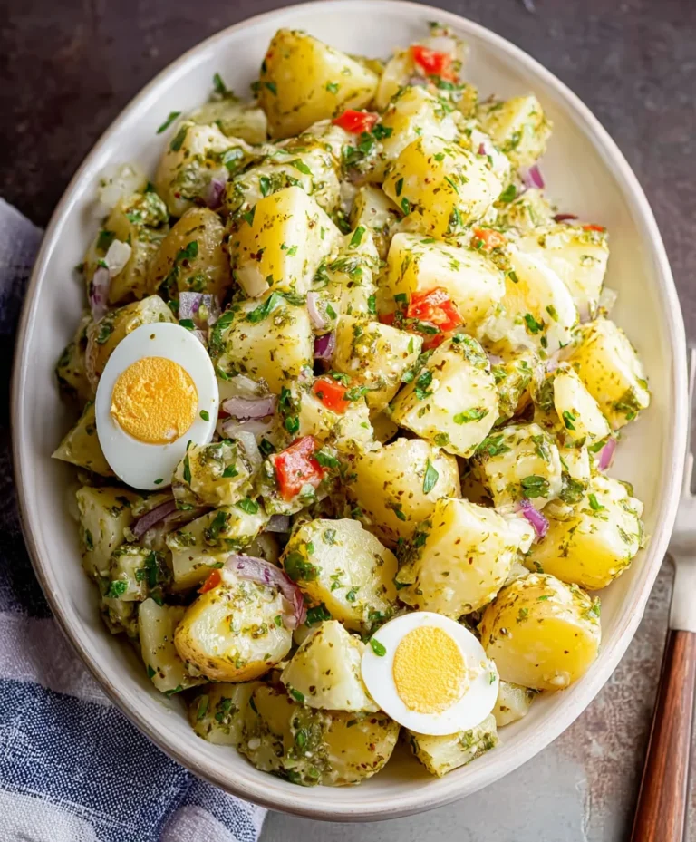 Italian Potato Salad- Zesty & Delicious Recipe