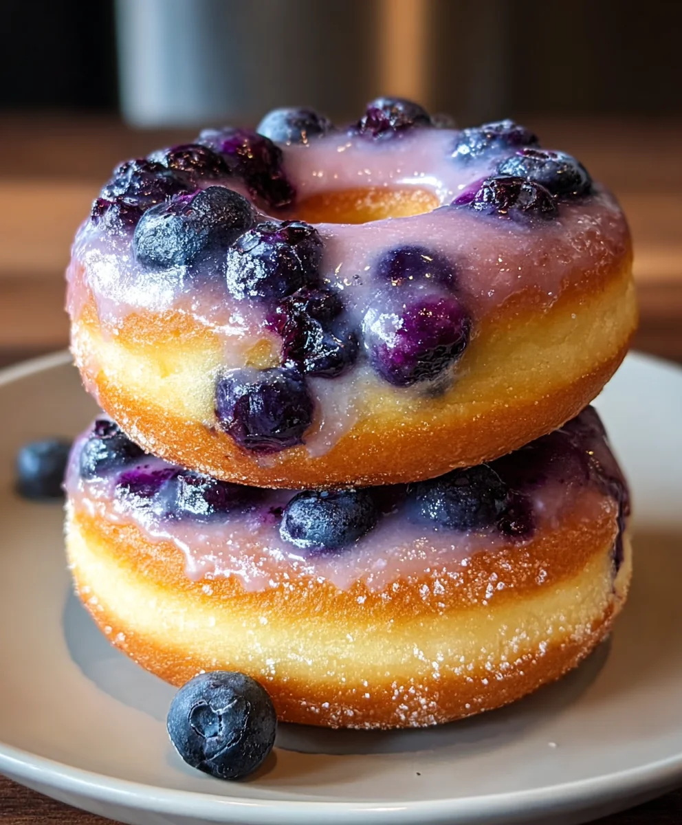 Keto Blueberry Donuts - Deliciously Low Carb Treat