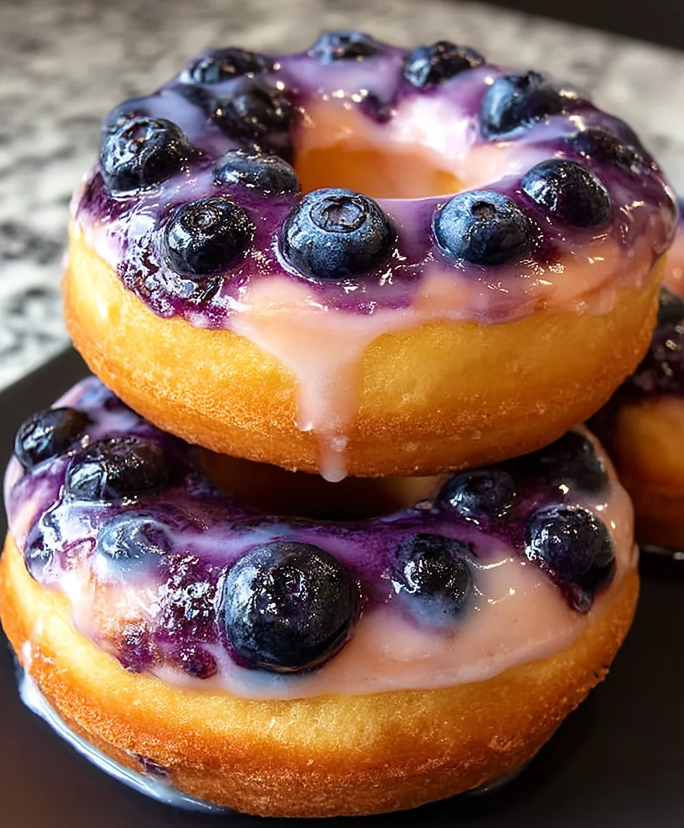 Keto Blueberry Donuts - Deliciously Low Carb Treat
