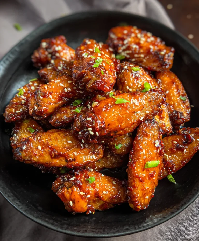 Easy Honey Garlic Chicken Wings Recipe-Flavorful