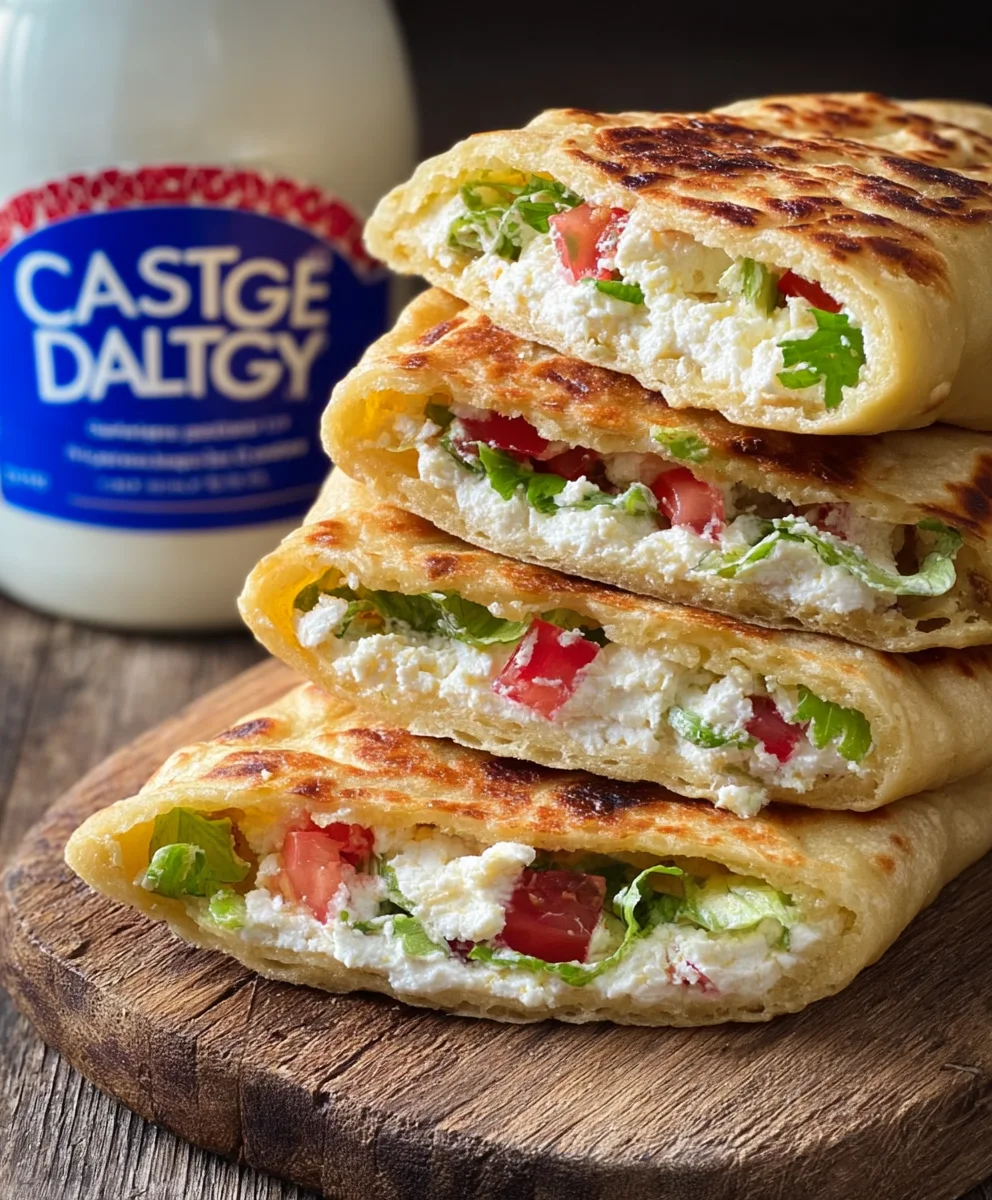 Easy Cottage Cheese Flatbread - Ingredient Wonder