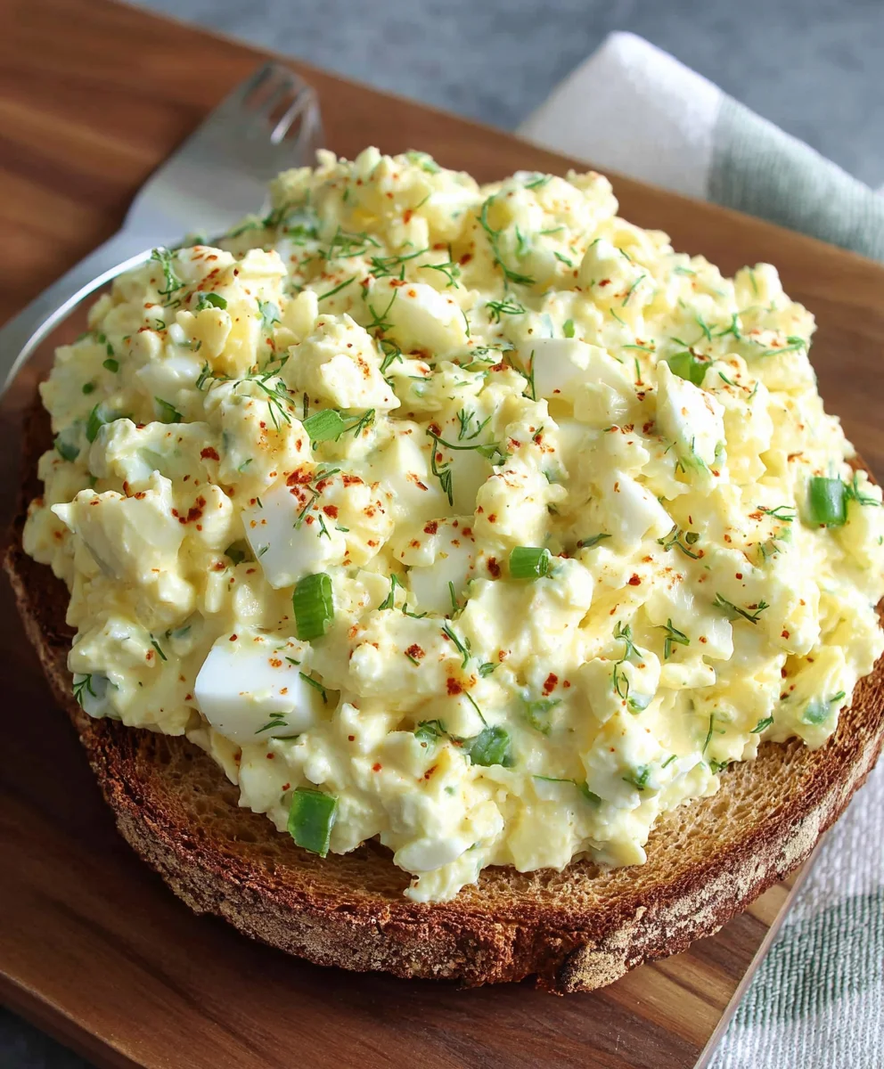 Simple Cottage Cheese Egg Salad-Creamy & Quick