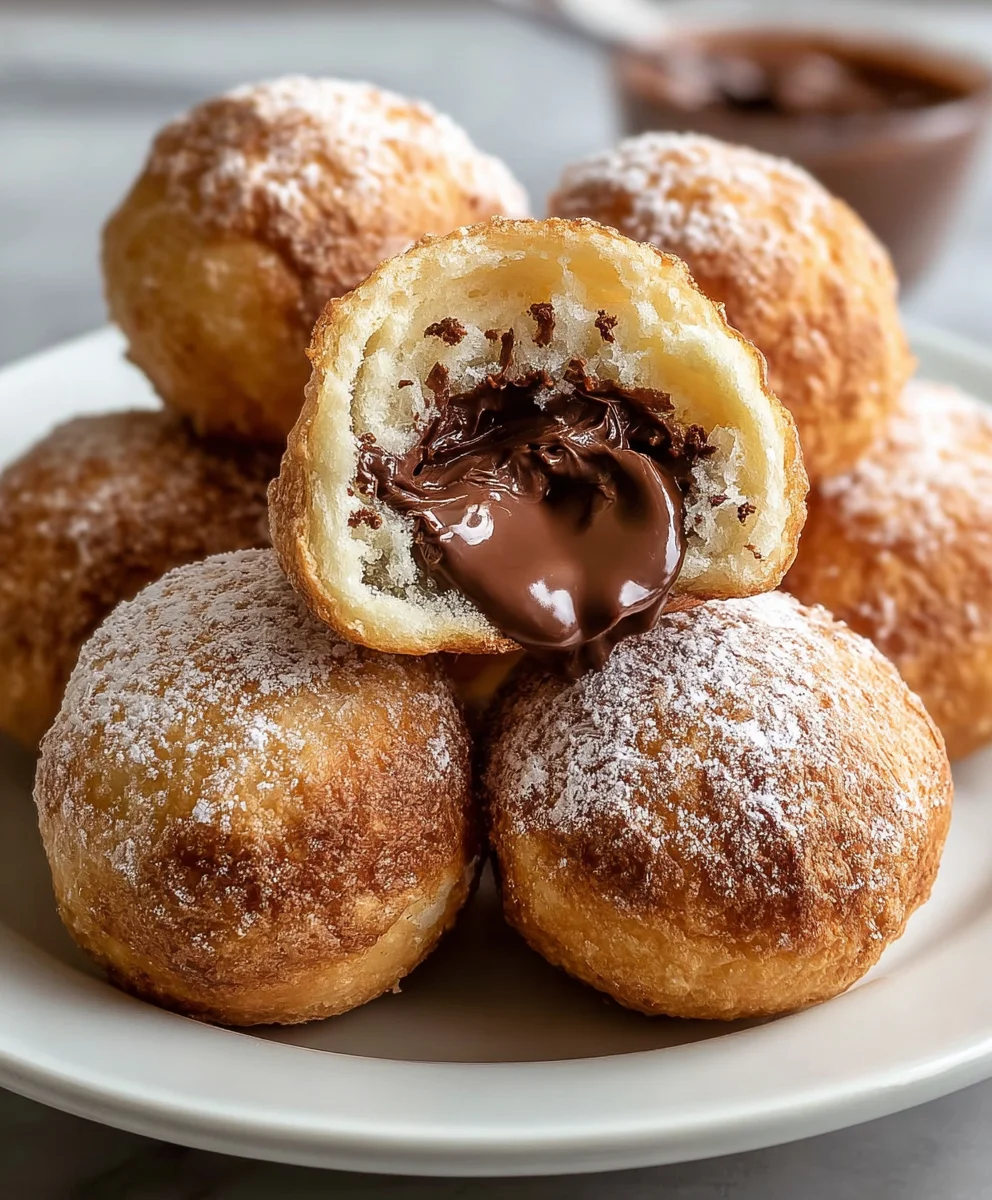 Air Fryer Nutella Bombs-Easy Decadent Treat