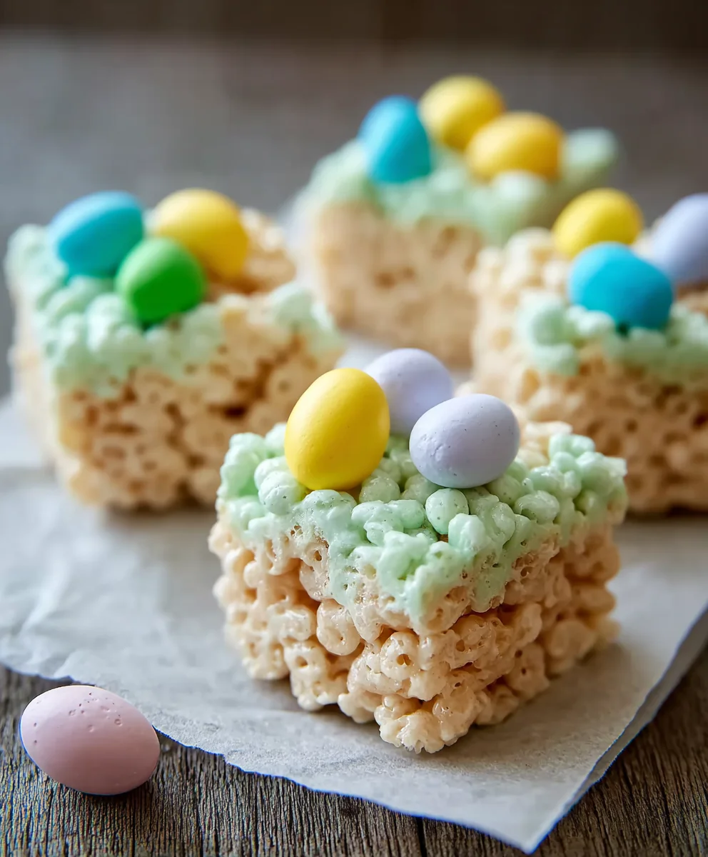Easter Rice Krispie Treats - Easy Spring Fun