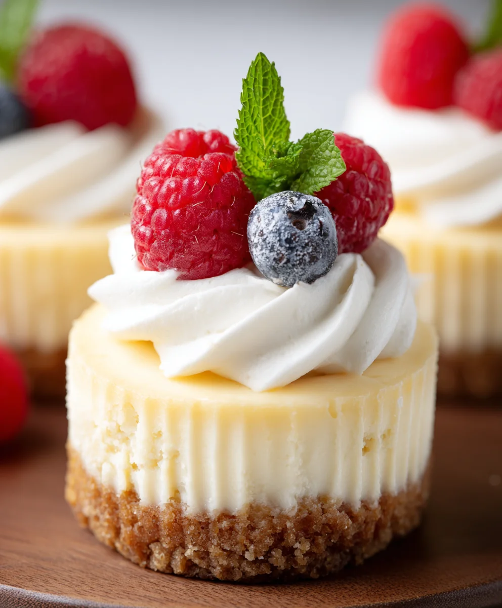 Best Mini Cheesecakes-Easy Delicious Dessert