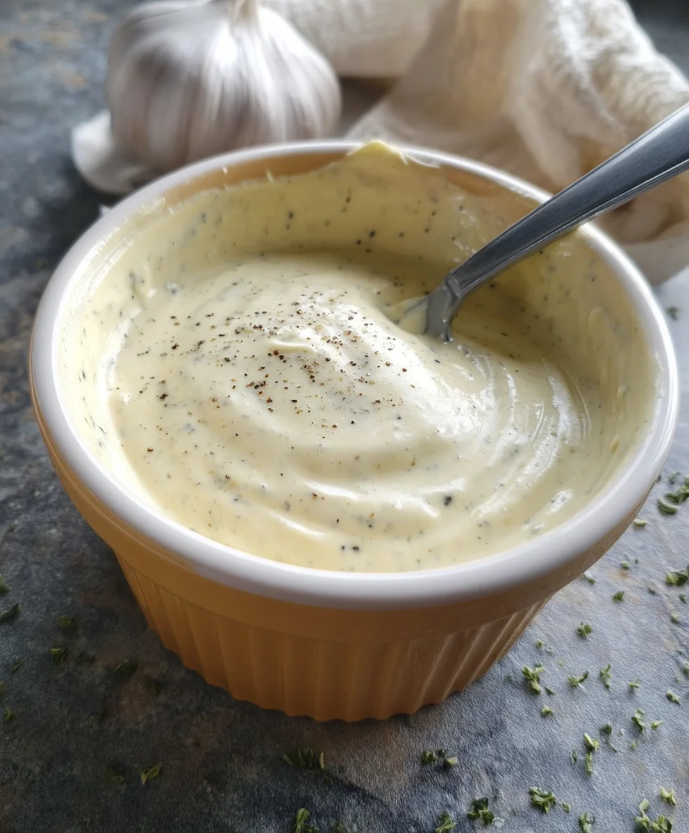Easy Homemade Aioli Recipe - Creamy Garlic Sauce