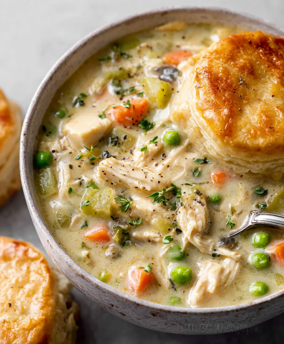 Easy Chicken Pot Pie Soup Recipe - Comforting & Delicious