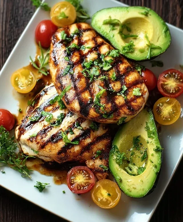 Grilled California Avocado Chicken Recipe