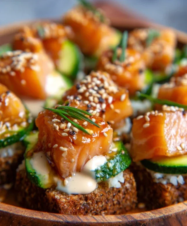 Bang Bang Salmon Bites