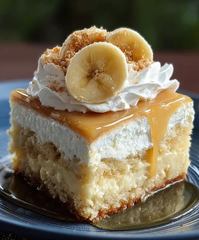 Banana Pudding Tres Leches Cake