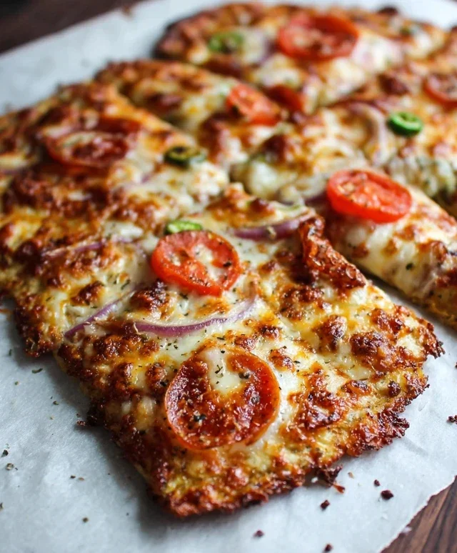 Chicken Crust Pizza (Easy Low Carb Recipe)