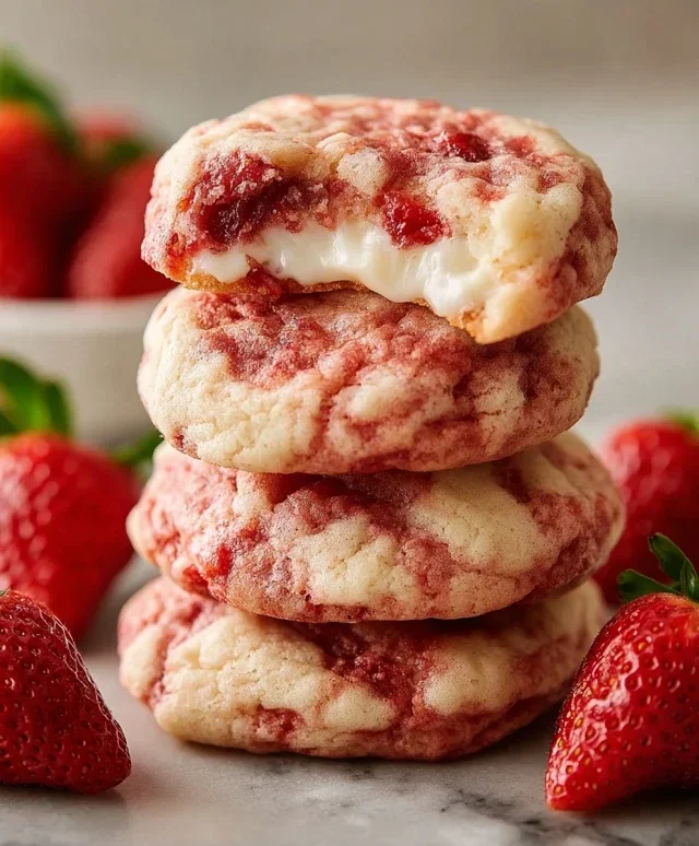 Strawberry Cheesecake Cookie