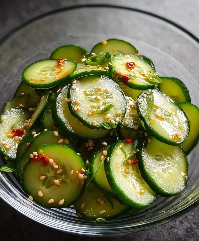 Easy Asian Cucumber Salad