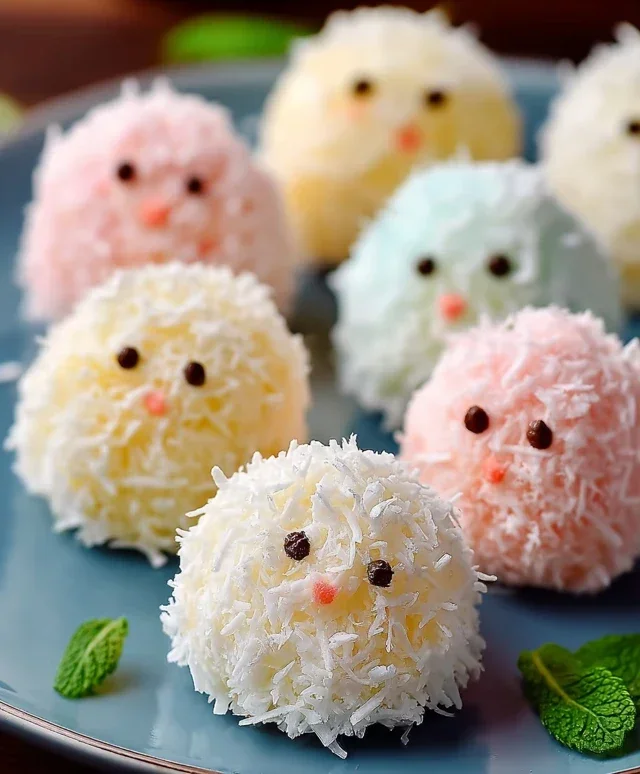 Easter Bunny Coconut Tails