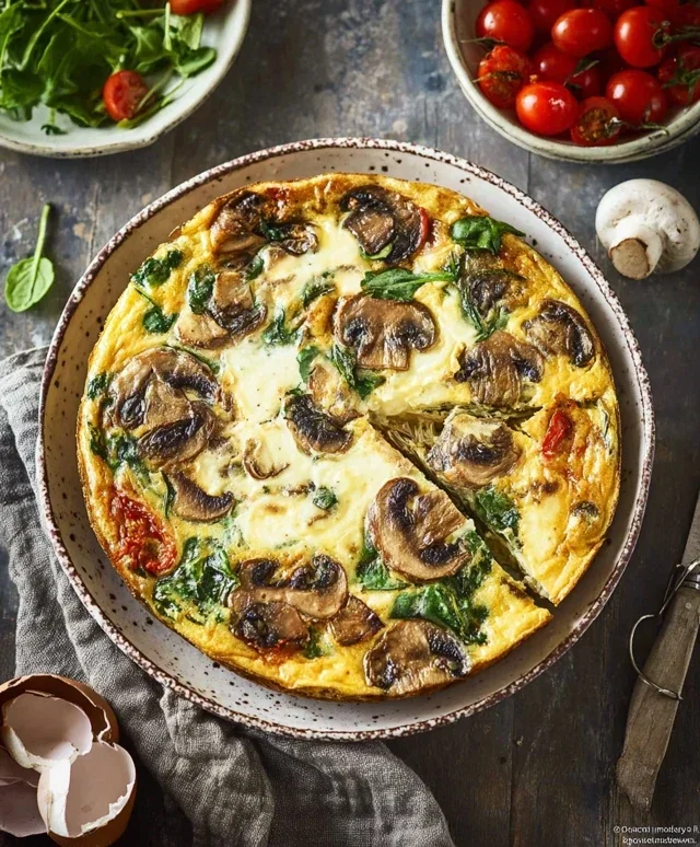 Mushroom Frittata