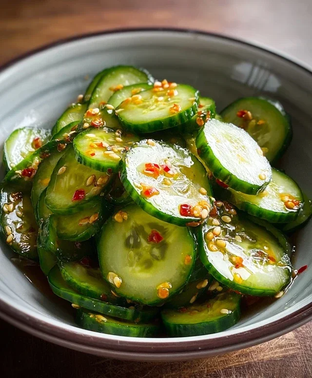 Easy Asian Cucumber Salad
