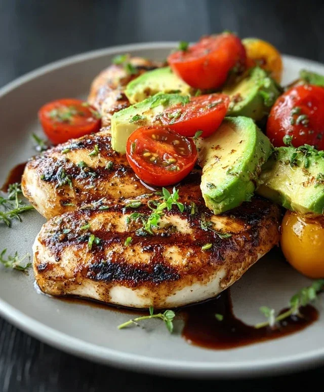 Grilled California Avocado Chicken Recipe