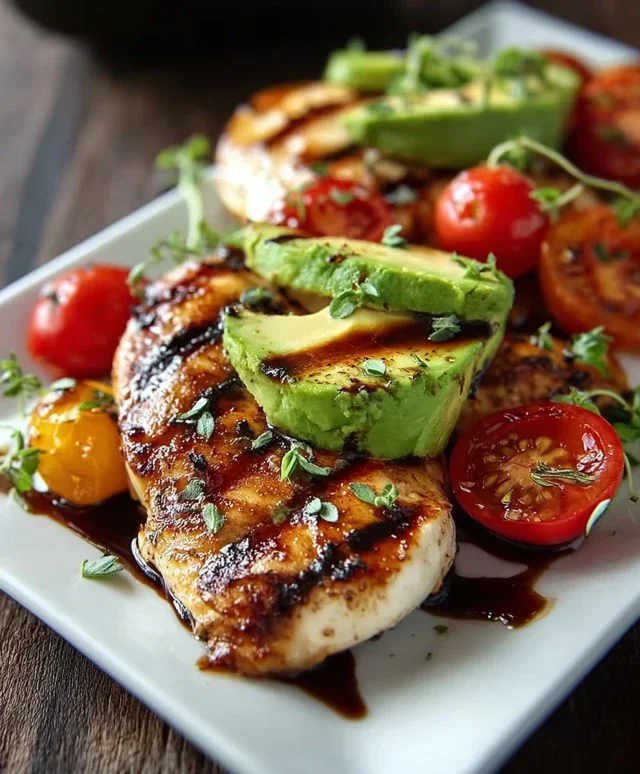 Grilled California Avocado Chicken Recipe
