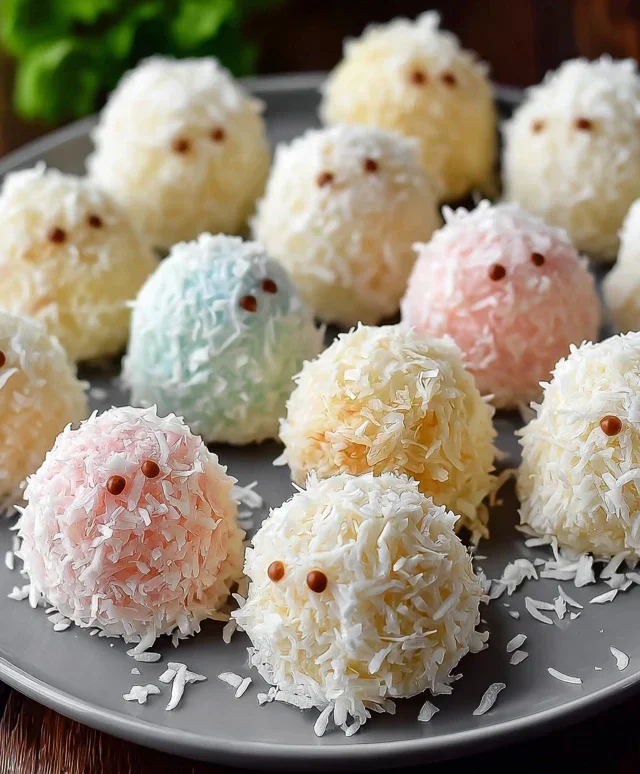 Easter Bunny Coconut Tails