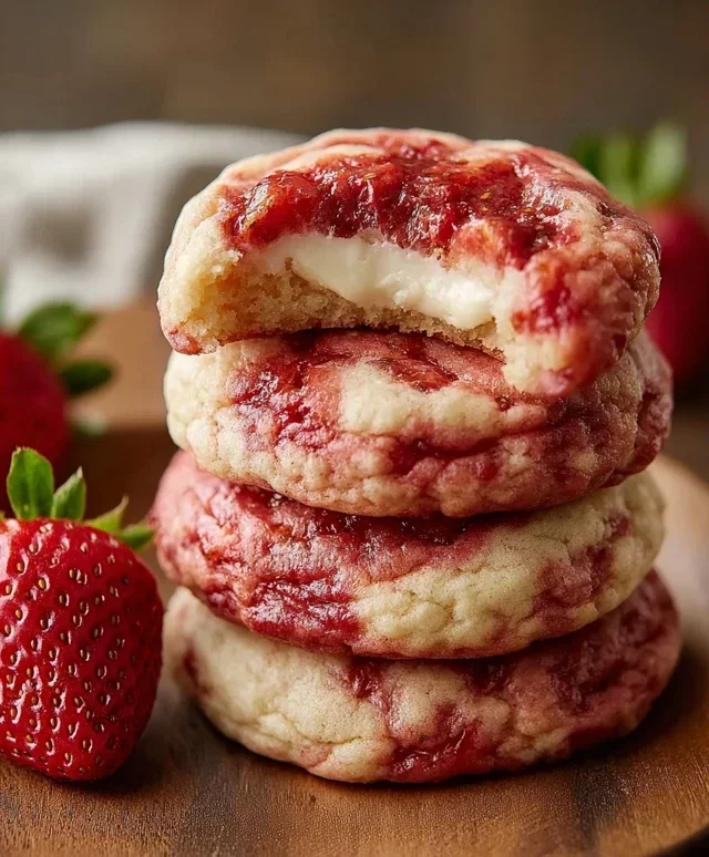 Strawberry Cheesecake Cookie