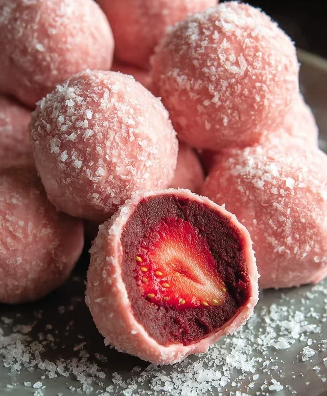 Strawberry Truffles