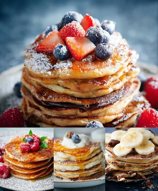 PART 1 – Healthy Breakfast – 6 easy-to-make healthy and delicious PANCAKE RECIPES