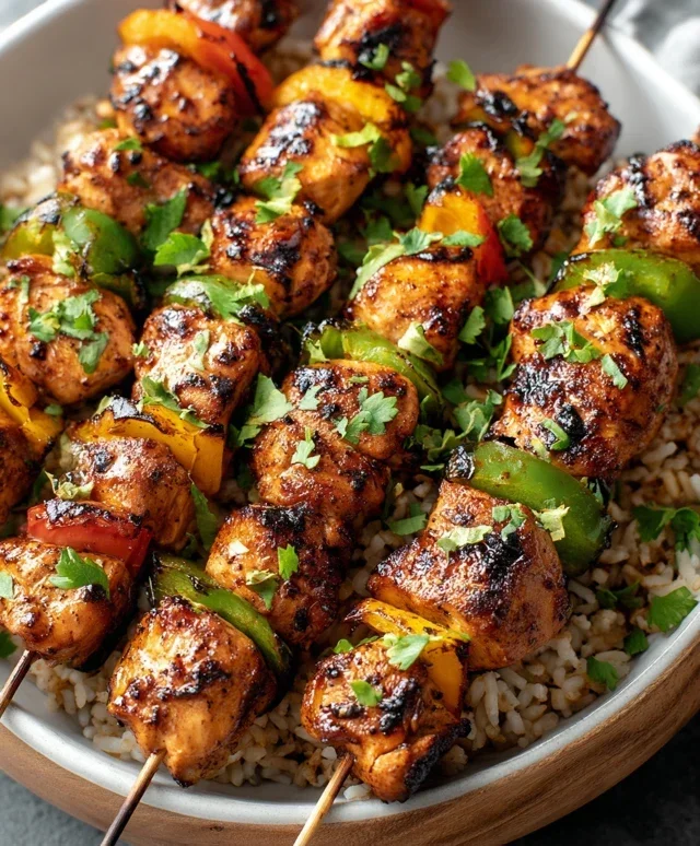 14 Chicken Skewer Recipes for Easy Dinners!