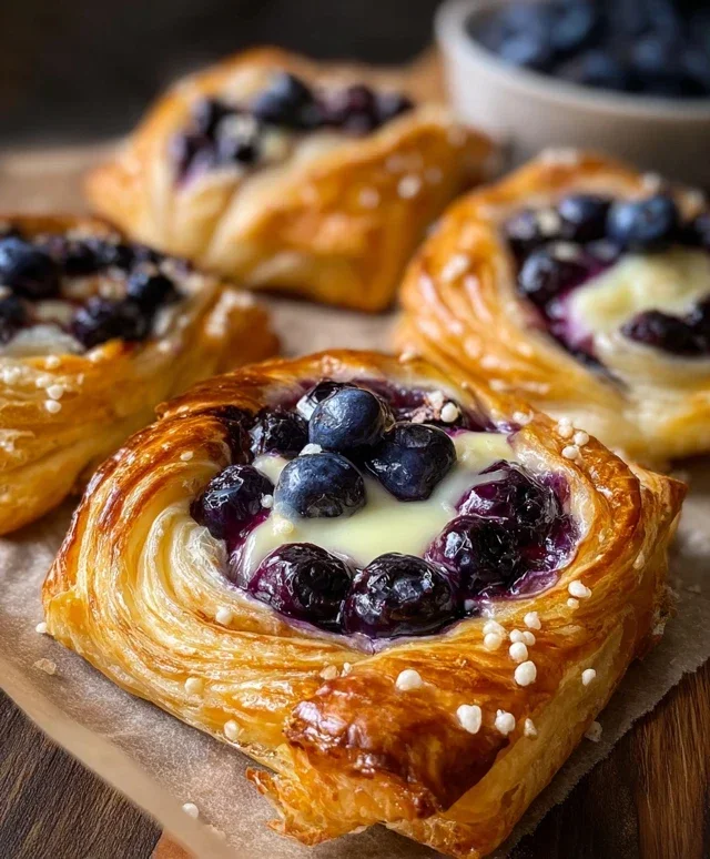 Blueberry Cheese Danish