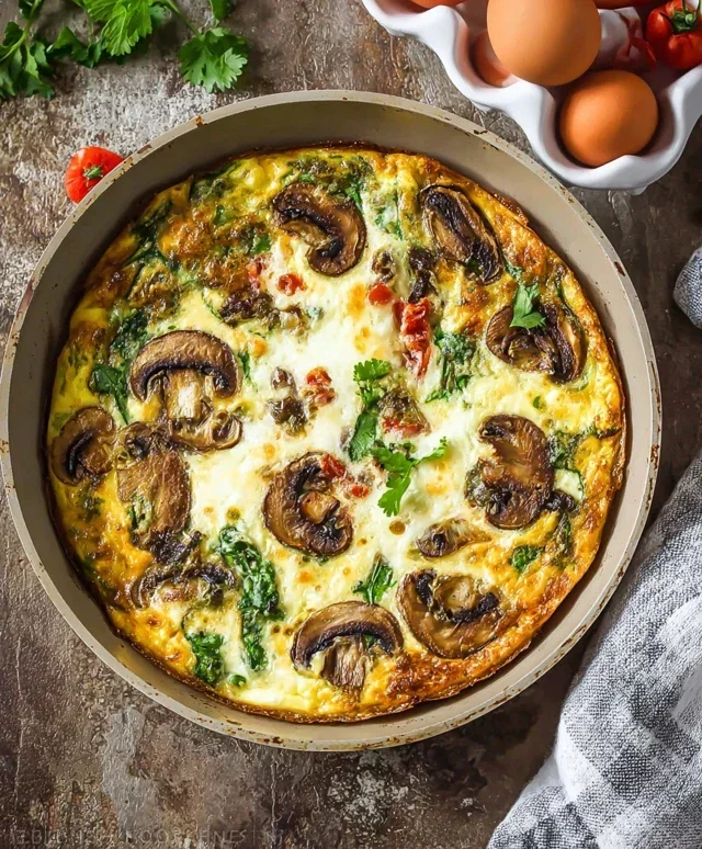 Mushroom Frittata