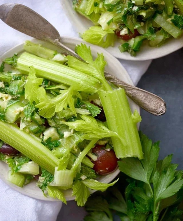 Mediterranean Celery Salad