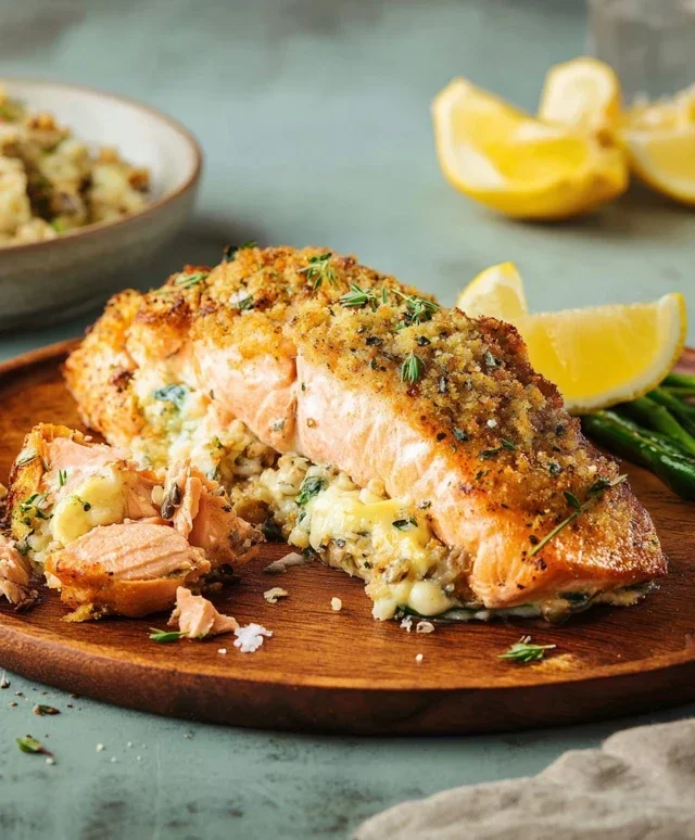 Stuffed Salmon