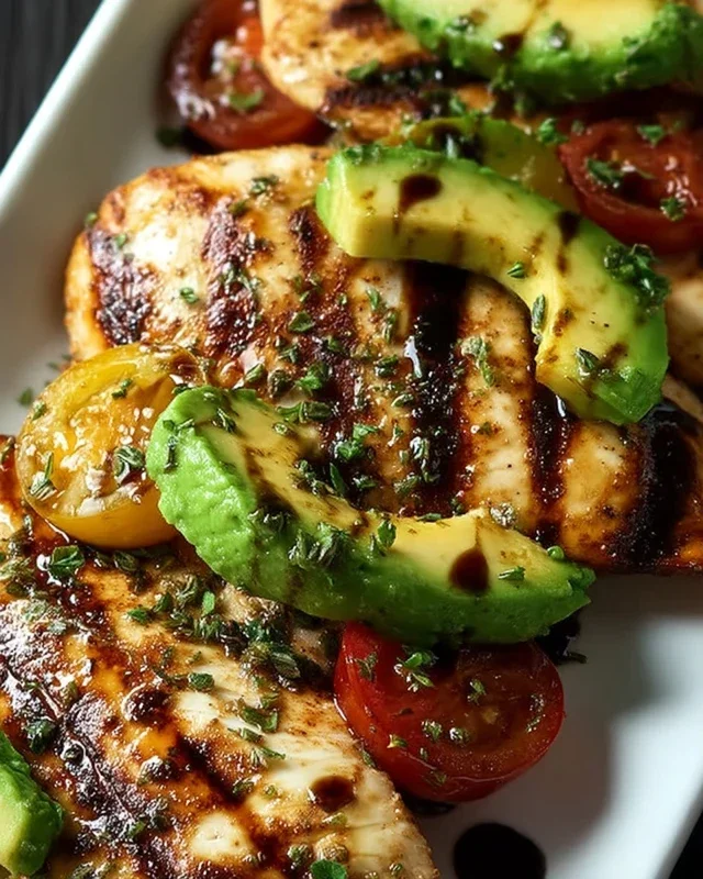 Grilled Chicken Caprese