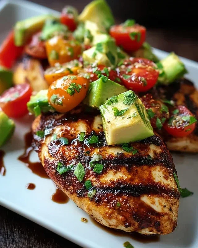 Grilled California Avocado Chicken Recipe