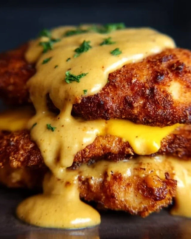 Pretzel Chicken with Mustard-Cheddar Sauce: An Amazing Ultimate Recipe