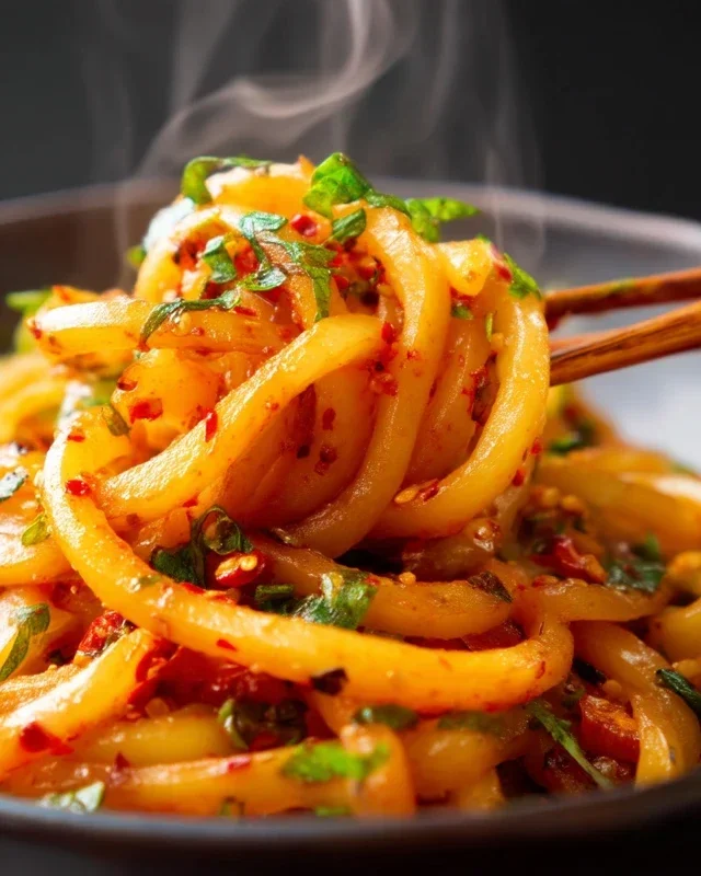 Spicy Potato Noodles