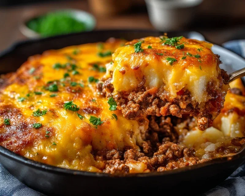 Hobo Casserole Ground Beef
