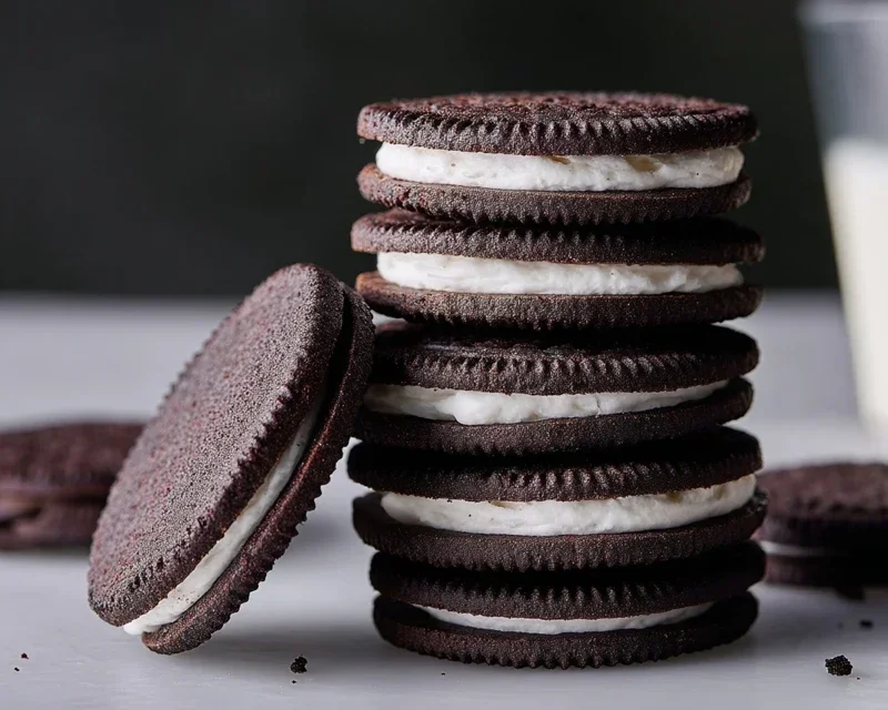Homemade Oreo Cookies
