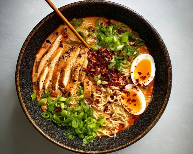 Creamy Garlic Chicken Ramen: An Incredible Ultimate Recipe