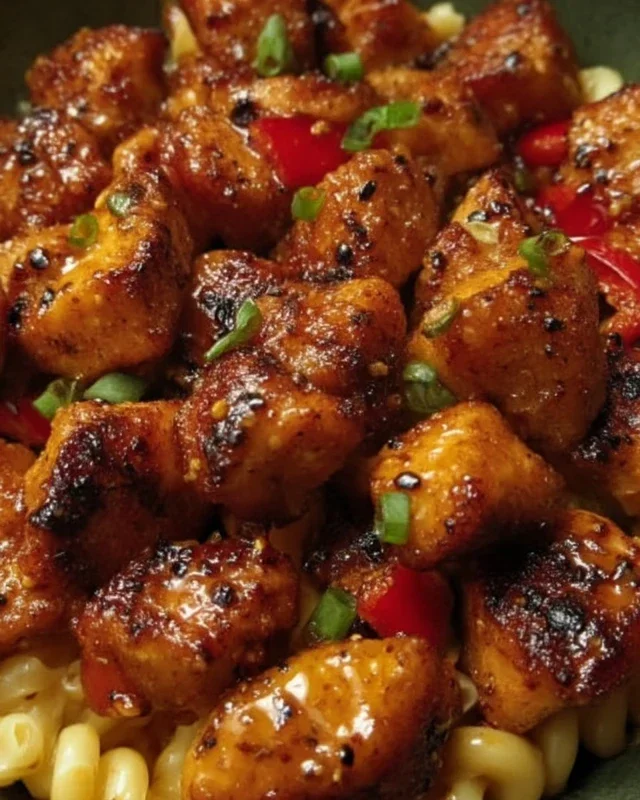 Sweet and Spicy Honey Pepper Chicken