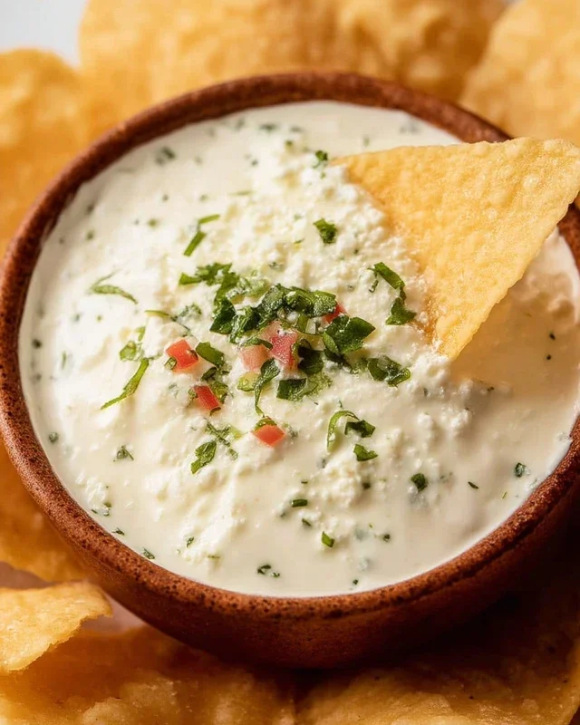 Best Mexican White Cheese Dip