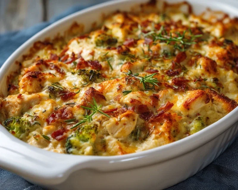 Easy Low Carb Chicken Casserole